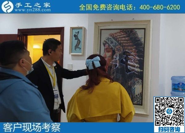 10月23日，手工活外發(fā)，拿回家做的手工活怎么找？來這里就對了，手工之家接待考察合作加工客戶剪影