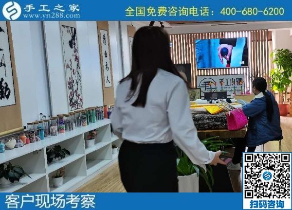 10月25日，可以拿回家做的手工活，負(fù)責(zé)回收的手工活就在這里，手工之家接待考察加工客戶剪影