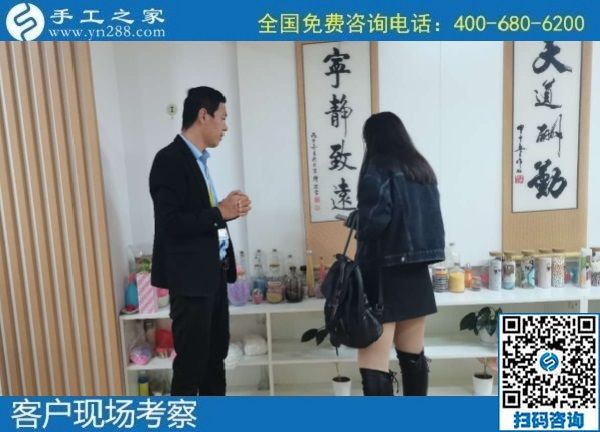 11月2日，手工活外發(fā)回收，這個可以拿回家做的手工活能掙錢嗎？實地看看就知道了，手工之家接待考察加工客戶剪影(圖2)