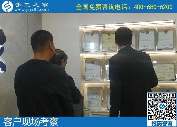 11月4日，拿回家做的手工活怎么找？大家都選擇珠繡手工活外發(fā)加工項(xiàng)目，手工之家接待考察加工客戶剪影
