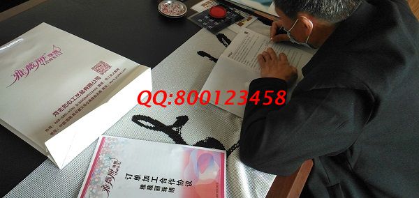 10月19日，做手工活掙錢，這個可以寄到家做的手工活外發(fā)加工項(xiàng)目更有意義，手工之家接待考察合作加工客戶剪影