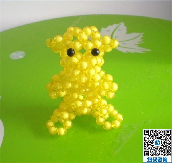 手工活串珠子，環(huán)保干凈可以拿回家做很放心(圖1)