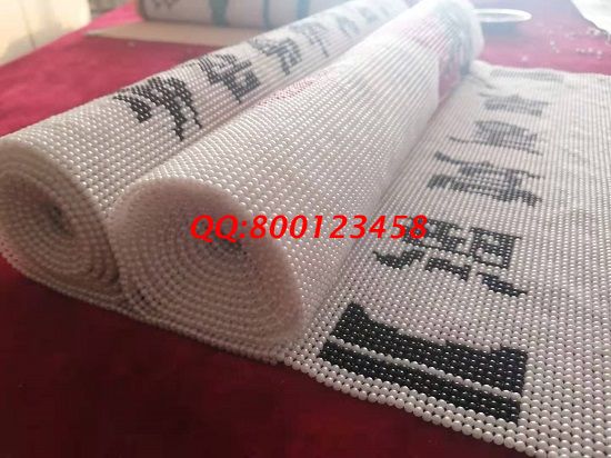 2月16日，適合老人在家干的手工活，手工活拿回家做，手工之家的珠繡串珠手工活外放回收、服務(wù)好，圖為勵志珠珠繡串珠產(chǎn)品細節(jié)
