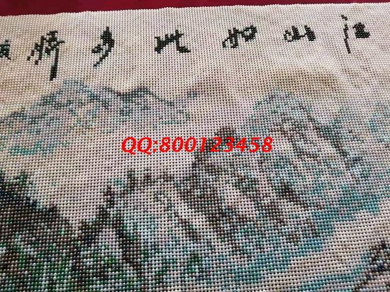 1月1日，元旦快樂(lè)！手工活外發(fā)加工企業(yè)手工之家向大家拜年，放心在家做的手工活，這里的珠繡串珠外發(fā)手工活，圖為勵(lì)志珠珠繡產(chǎn)品細(xì)節(jié)實(shí)拍