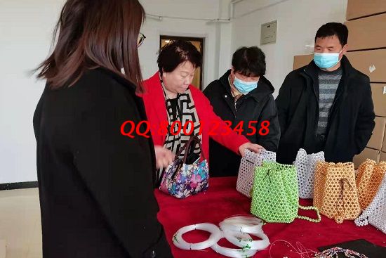 2月19日，迎來開門紅！可以寄到家做的手工活，拿回家做的手工活就選勵志珠珠繡，手工之家接待考察合作及學(xué)習(xí)加工客戶剪影