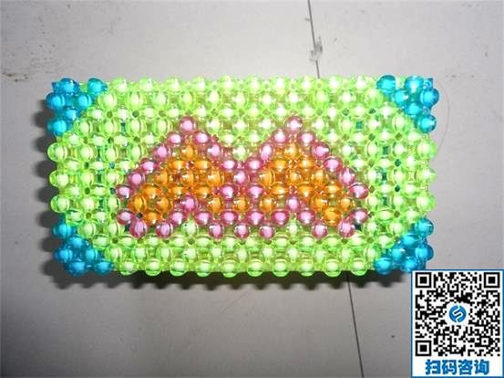 適合夏天在家做的手工活，清涼干凈手工活串珠(圖1)
