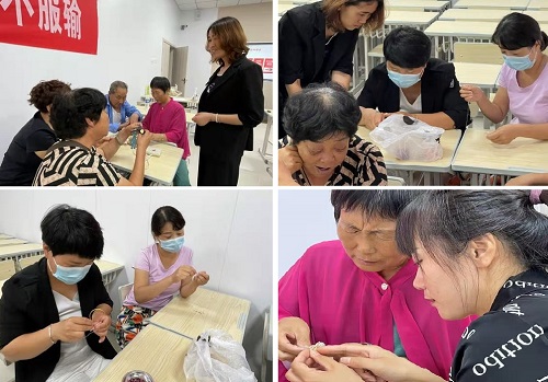 服務(wù)到家，只為更好 --- ---記手工之家勵(lì)志珠珠繡技能培訓(xùn)全國(guó)巡講·河間站