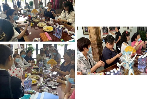 培訓(xùn)、提供材料，為了大家空閑時(shí)間能有份收入--- --- 記手工之家在邯鄲市叢臺(tái)區(qū)婦女手工藝協(xié)會(huì)(圖2)