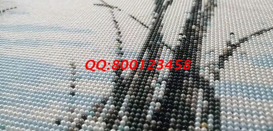8月2日，可以寄到家做的手工活，找驗收標準明確，更要加工費結算的好手工活外發(fā)加工企業(yè)手工之家，圖為勵志珠珠繡成品細節(jié)實拍