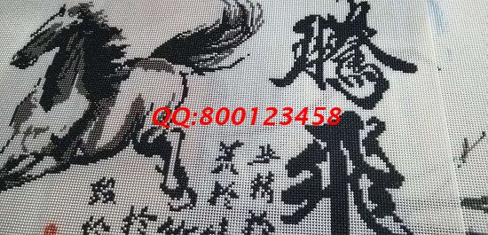8月13日，組織人做手工活掙錢，這個(gè)拿回家做的手工活也可以做代理，是在家掙錢的好方法，圖為勵志珠珠繡成品細(xì)節(jié)實(shí)拍