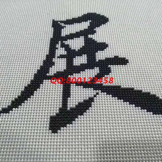 8月22日，想接正規(guī)廠家的手工活，正規(guī)供料的手工活就選非遺傳統(tǒng)手工勵志珠珠繡手工活外發(fā)加工項目，圖為勵志珠珠繡成品細(xì)節(jié)實拍