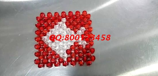 10月16日，正規(guī)外發(fā)加工手工活，可以寄到家做的手工活，簡(jiǎn)單好做是這個(gè)樣子，圖為手工之家勵(lì)志珠珠繡串珠成品實(shí)拍