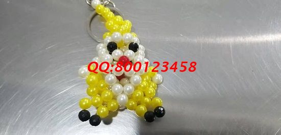 10月31日，附加值高，拿回家做的手工活，這個正規(guī)好做的外發(fā)手工活很適合，圖為勵志珠珠繡串珠成品實拍