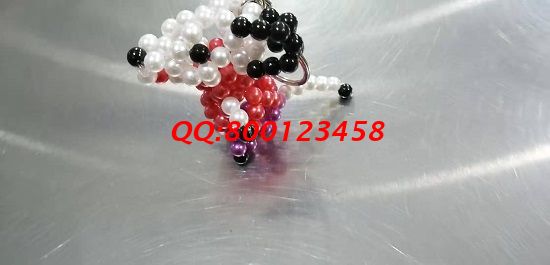 11月3日，在家做珠繡串珠手工活掙錢，這個(gè)拿回家做的手工活你我都適合，圖為勵(lì)志珠珠繡串珠成品實(shí)拍