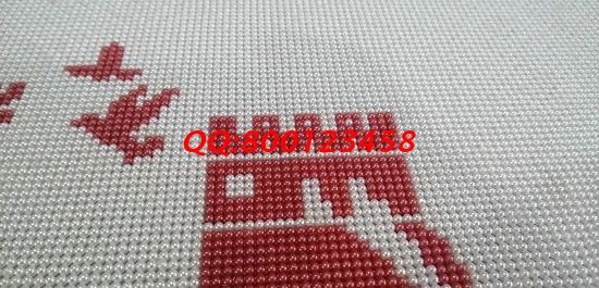 11月23日，可以寄到家做的手工活，找手工活做，就找手工之家這樣團結可信的，圖為勵志珠珠繡產品細節(jié)實拍(圖1)