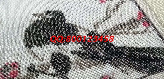 12月3日，可以寄到家做的手工活，手工之家的珠繡串珠手工活外發(fā)加工項(xiàng)目是居家做手工活掙錢的好選擇，圖為勵(lì)志珠珠繡成品細(xì)節(jié)實(shí)拍(圖2)