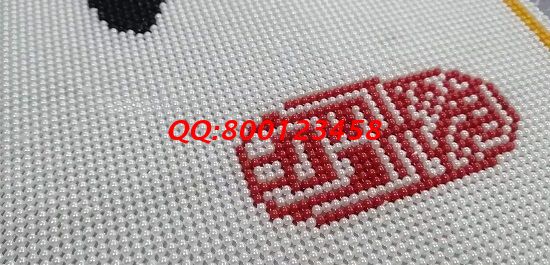 12月3日，可以寄到家做的手工活，手工之家的珠繡串珠手工活外發(fā)加工項(xiàng)目是居家做手工活掙錢的好選擇，圖為勵(lì)志珠珠繡成品細(xì)節(jié)實(shí)拍(圖4)