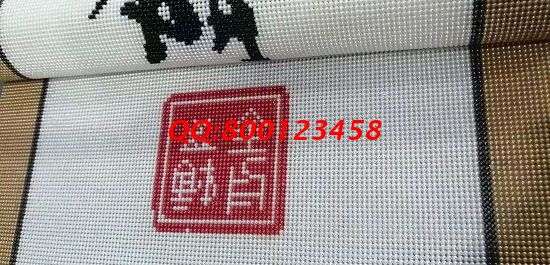 12月17日，冬天在家做手工活加工，可以帶回家做的手工活選手工之家的珠繡串珠手工活外發(fā)加工項目，圖為勵志珠珠繡成品細(xì)節(jié)實拍(圖3)