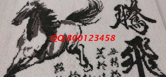 勵志珠珠繡精致高端大氣上檔次，是裝飾送禮收藏佳品(圖1)