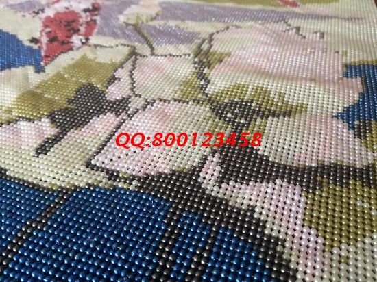 2月12日，附近手工活拿回家做，家庭手工加工活，在家做手工兼職，手工之家的珠繡串珠是個(gè)好項(xiàng)目，圖為勵(lì)志珠珠繡成品細(xì)節(jié)實(shí)拍