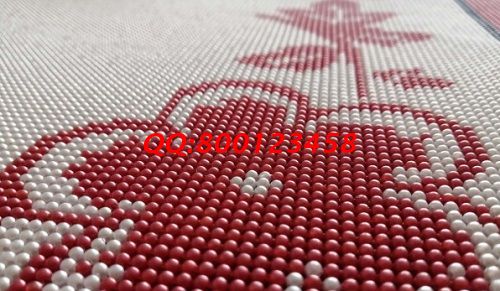 2月21日，手工活靠譜，正規(guī)手工活兼職在哪里找，非遺傳統(tǒng)手工珠繡串珠外發(fā)手工活是個(gè)好選擇，圖為勵(lì)志珠珠繡成品細(xì)節(jié)實(shí)拍