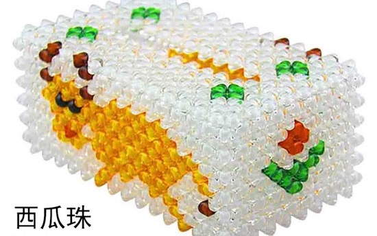 5月28日，手工活接單平臺(tái)，正規(guī)供料的手工活，珍惜珠繡外發(fā)手工活，珍惜合作，圖為珠繡串珠（紙抽盒）手工成品剪影