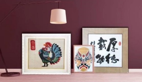 6月10日，手工外發(fā)加工網(wǎng)，正規(guī)手工活外發(fā)加工項目，手工之家的珠繡有自身的優(yōu)勢和特性，圖為勵志珠珠繡手工產(chǎn)品剪影