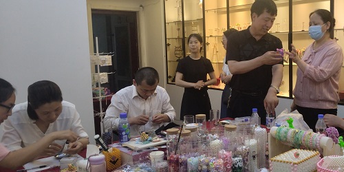二次來(lái)訪，盡快合作落地 ------ 手工之家歡迎石家莊殘疾人協(xié)會(huì)相關(guān)人員一行