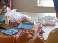 不受疫情反彈影響，踏實居家正規(guī)珠繡手工加工賺錢
