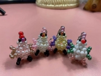2月23日，正規(guī)廠家的手工項(xiàng)目，在家做手工靈活就業(yè)掙錢，在手工之家，關(guān)系到產(chǎn)品的都是大事，圖為勵(lì)志珠珠繡串珠手工產(chǎn)品剪影
