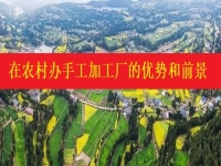 發(fā)掘農(nóng)村優(yōu)勢(shì)，讓返鄉(xiāng)創(chuàng)業(yè)開(kāi)手工加工廠成為更多人掙錢增收的好辦法