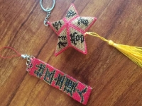 1月5日，在家就能賺錢的工作，拿回家做的手工活，小成本創(chuàng)業(yè)做手工傳承官，手工之家的純手工在農(nóng)村做很合適，圖為串珠米珠繡純手工產(chǎn)品剪影