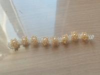 串珠珠繡純手工產(chǎn)品展示，精美的手飾之手鏈