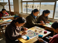 拿回家做，在家開手工加工廠做飾品類純手工，確實(shí)能掙錢