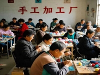 簡(jiǎn)單好做，拿回家做的純手工，小成本創(chuàng)業(yè)辦廠做加工，一個(gè)人就能干好