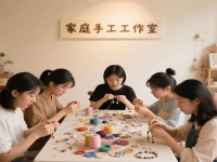 把手工帶回家，大家都能做的家庭手工工作室，適合長期合作