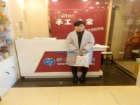 滄州程女士不遠(yuǎn)外地而來，親自到手工活之家交貨