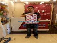江蘇邳州索先生看重手工活之家發(fā)展好前景，親自來公司總部考察項(xiàng)目
