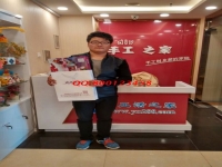 邯鄲縣閆先生來(lái)手工活之家總部考察，欲組織人做手工活