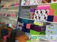 河北石家莊辛集劉女士在家做手工活珠繡賺錢，不用再出去上班