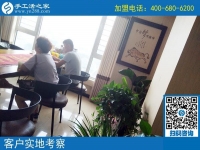 8月2日。手工之家接待考察合作加工客戶剪影
