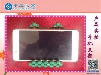 亞克力串珠手機(jī)支架 懶人專(zhuān)用放手機(jī)神器 各種創(chuàng)意手工均在手工之家！