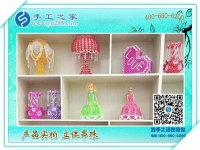手工之家立體串珠產品實拍 各種樣式齊全 外發(fā)加工在家賺錢好項目