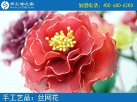你見過這么漂亮的絲網(wǎng)花嗎？純手工制作廢物利用 花的世界花的海洋！