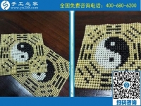 不做十字繡，湖南衡陽蔣女士選擇做這個(gè)能掙錢的珠繡外發(fā)手工活