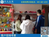 10月14日，好做的手工活大家都喜歡，就像珠繡串珠外發(fā)手工活一樣，手工之家接待考察加工客戶剪影