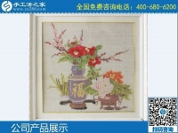 2月26日，手工活外發(fā)回收，可以帶回家做的手工活就是珠繡外發(fā)手工活，手工之家勵志珠珠繡成品實(shí)拍