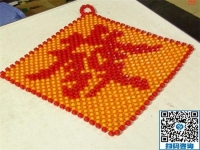 可帶回家做的手工活，就是手工之家勵(lì)志珠繡