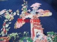 10月28日，可以寄到家做的手工活，在家做手工活掙錢，正規(guī)廠家的外發(fā)手工活只有這些要求，圖為勵志珠珠繡成品細節(jié)實拍