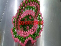 11月6日，在家做手工活掙錢，可以寄到家做的手工活代理加工項目，就選這個正規(guī)可靠、制度完善的手工之家，圖為勵志珠珠繡串珠成品實拍